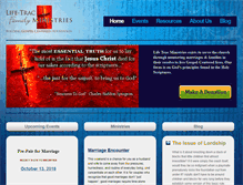 Tablet Screenshot of lifetrac.org